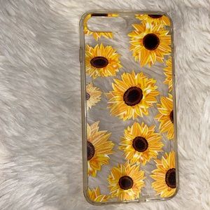 iPhone 8s plus sunflower case